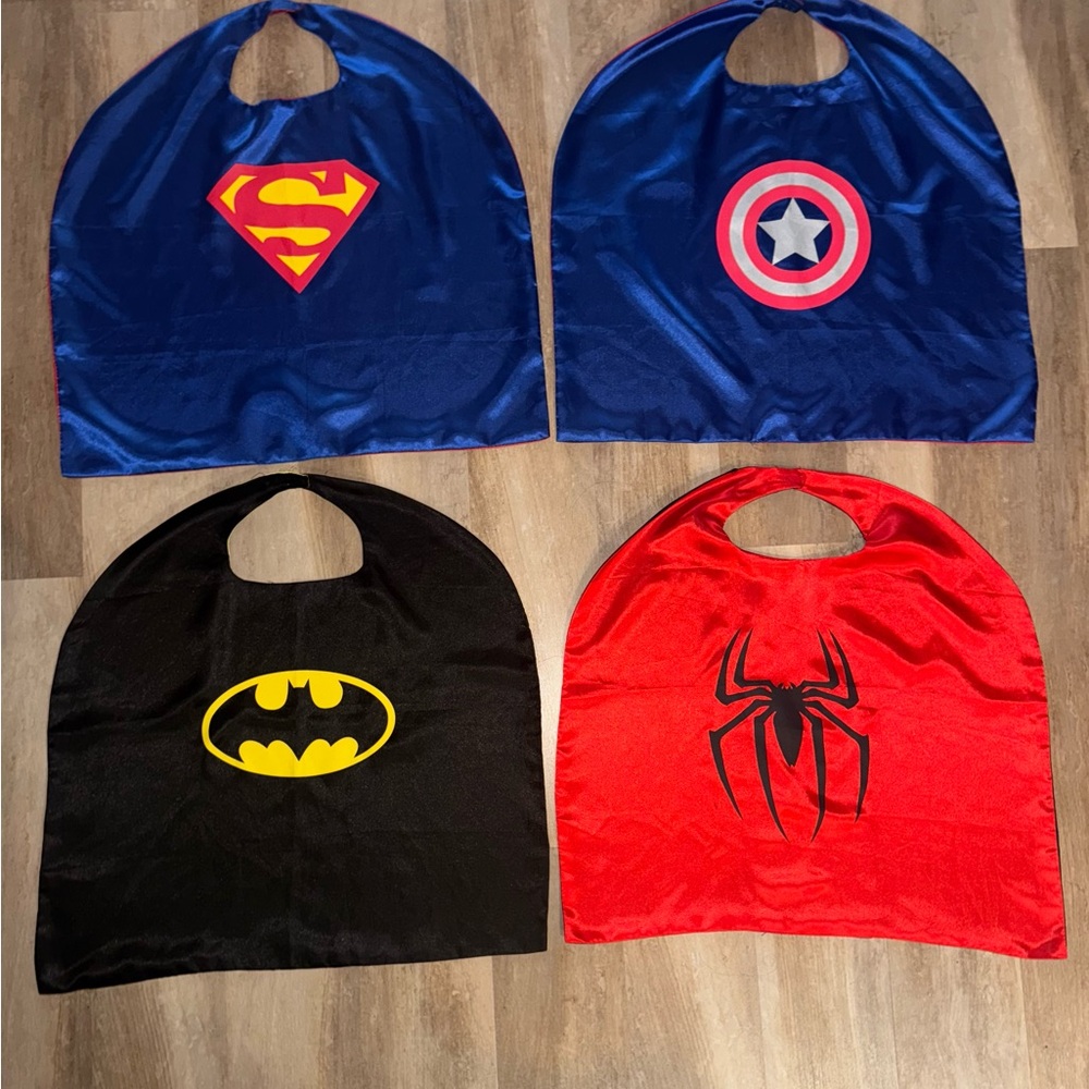 🦸‍♀️ Superhero Cape & Mask Set – Kids Dress-Up Costumes